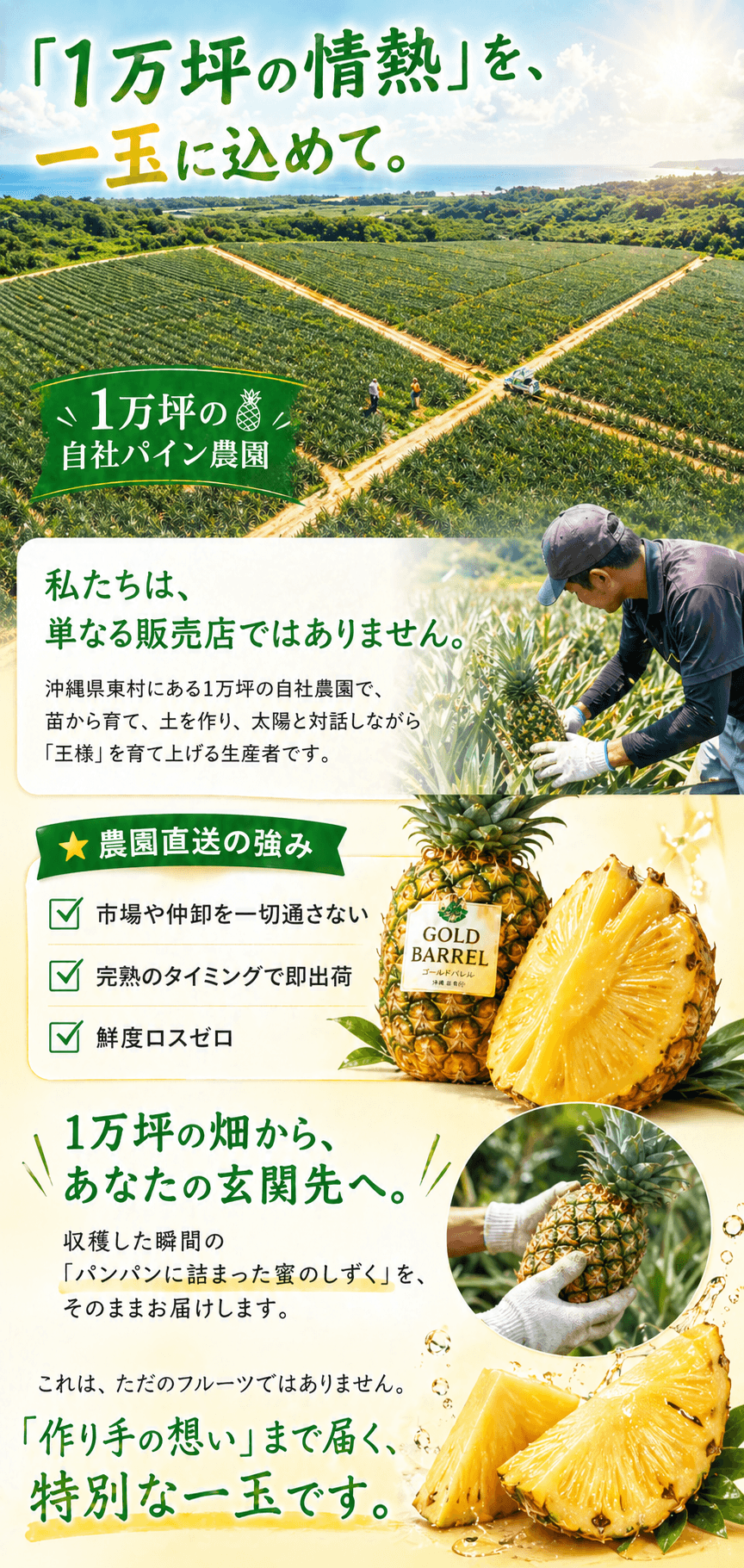 こだわりの栽培