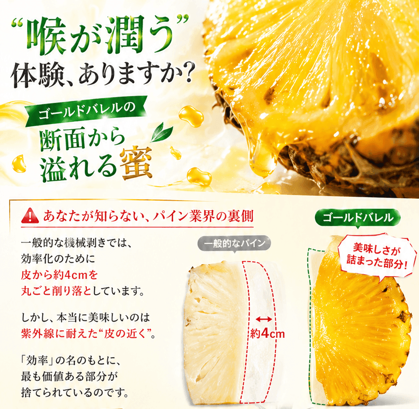 ゴールドバレル 糖度