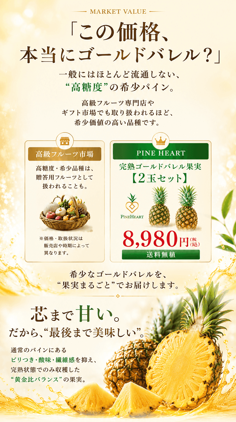 ゴールドバレル 価格
